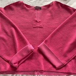 UO Jax Inside Out Notch Neck Top